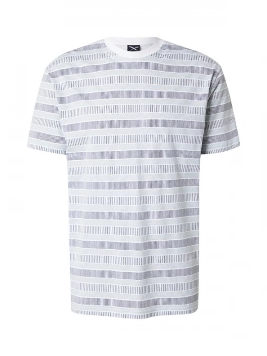 Foto van product Iriedaily Shirt 'Taylo' navy / turquoise / wit