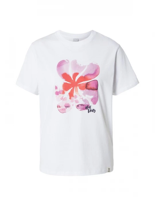 Foto van product Iriedaily Shirt 'Waterflower' navy / lila / kreeft / wit