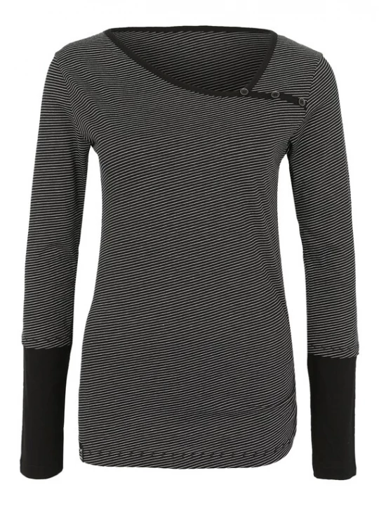 Foto van product Iriedaily Shirt zwart / wit