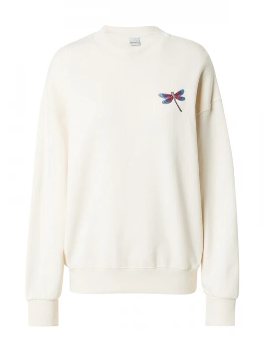 Foto van product Iriedaily Sweatshirt 'Libelle' lichtblauw / lila / rood / natuurwit