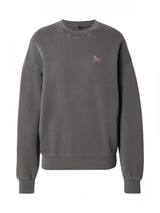 Foto van product Iriedaily Sweatshirt 'Vancy Vint' antraciet / knalrood