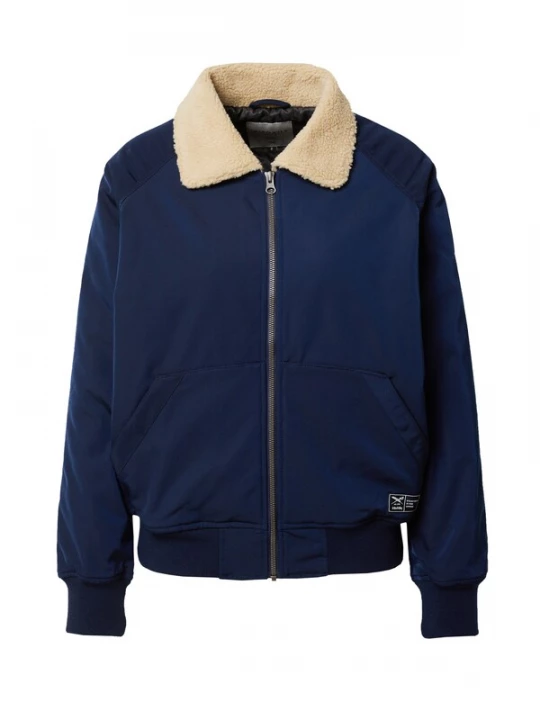 Foto van product Iriedaily Tussenjas 'Melly' beige / enziaan / zwart / wit