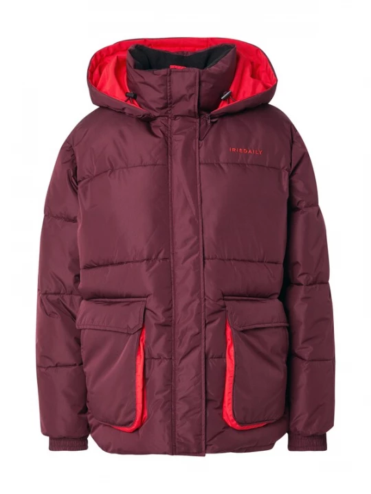 Foto van product Iriedaily Winterjas bordeaux / lichtrood