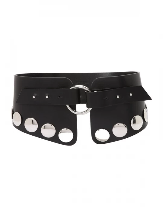 Foto van product IRO Riem 'MONA RIVETS' zwart