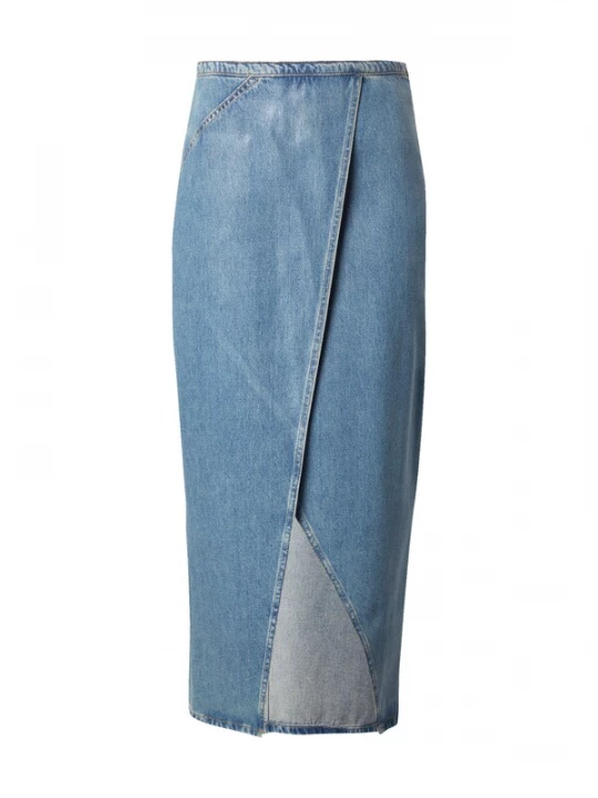 Foto van product IRO Rok blauw denim