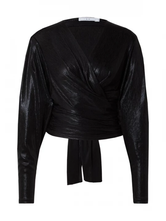 Foto van product IRO Shirt zwart gemêleerd