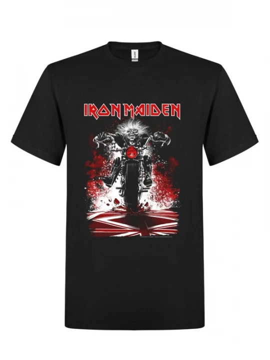 Foto van product Iron Maiden Shirt 'Iron Maiden Eddie Biker T-Shirt' zwart