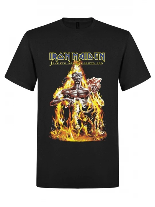 Foto van product Iron Maiden Shirt 'Iron Maiden Seventh Son of a Seventh Son T-Shirt' zwart
