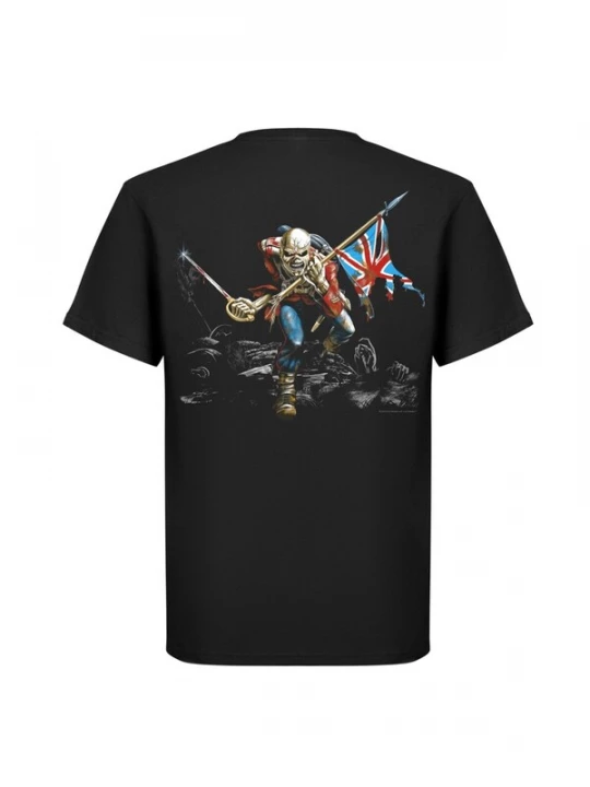 Foto van product Iron Maiden Shirt 'Iron Maiden Trooper T-Shirt' zwart