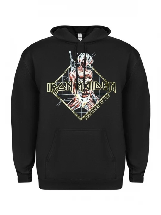 Foto van product Iron Maiden Sweatshirt 'Somewhere In Time' zwart
