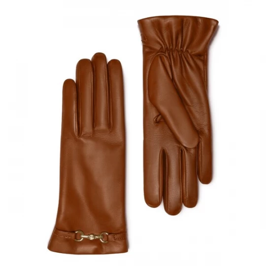 Foto van product Isabel Bernard Vingerhandschoenen cognac