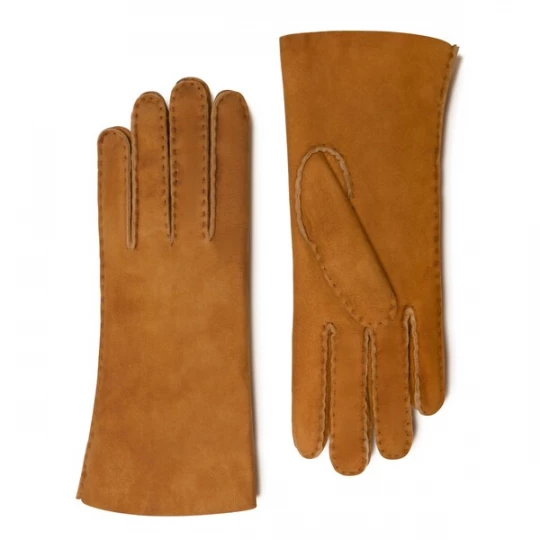 Foto van product Isabel Bernard Vingerhandschoenen cognac