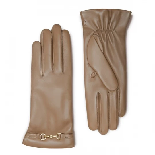 Foto van product Isabel Bernard Vingerhandschoenen taupe