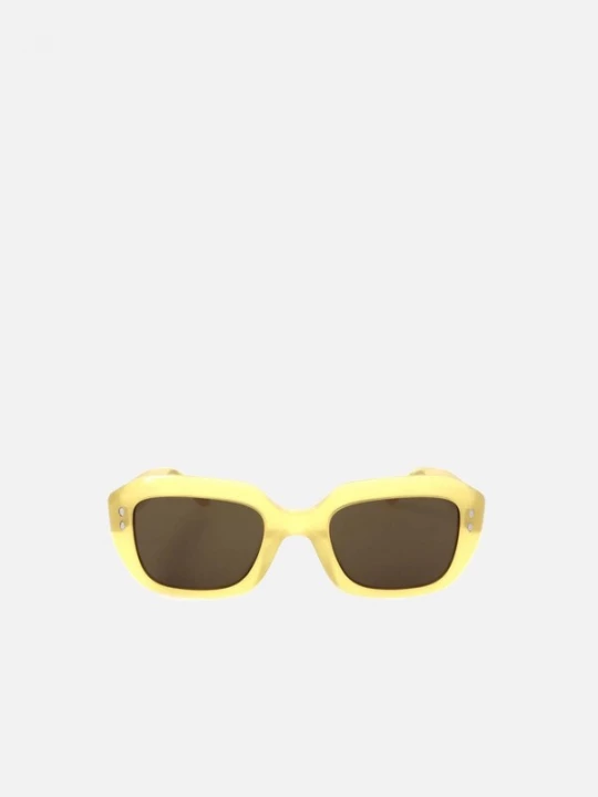 Foto van product ISABEL MARANT Zonnebril 'Isabel Marant IM 0108 / G / S Yellow / 23 / 145 Women Sunglasses' geel