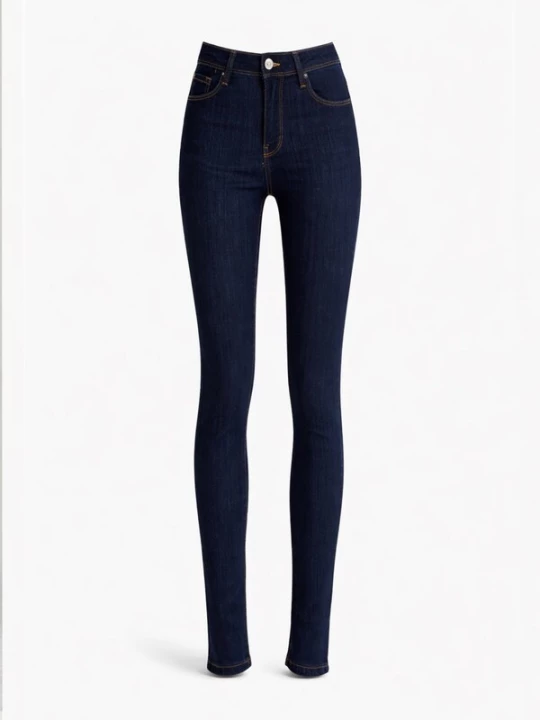 Foto van product IT'S BASIC Jeans 'Skinny High Rise Jeans (Lenght 26)' indigo