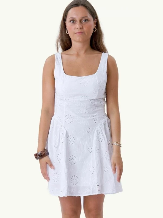 Foto van product ITS MAY Jurk ' Angelica ' wit