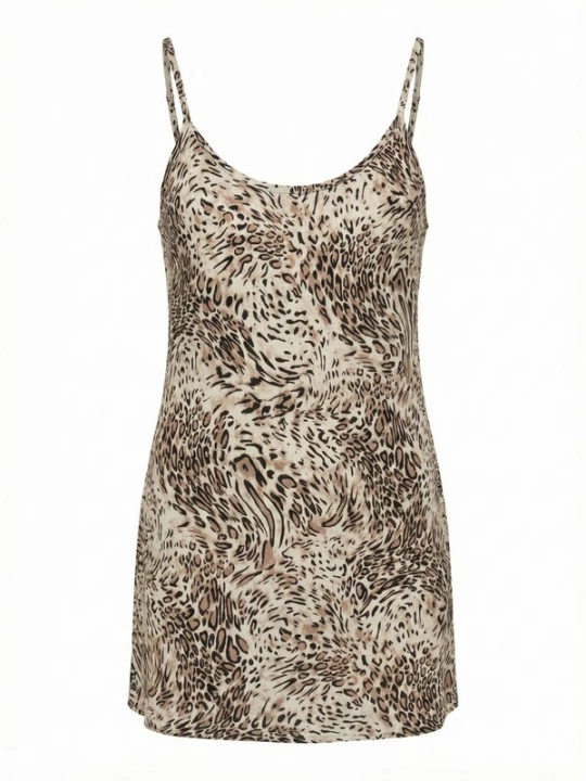Foto van product ITS MAY Jurk 'Ivy' beige / bruin