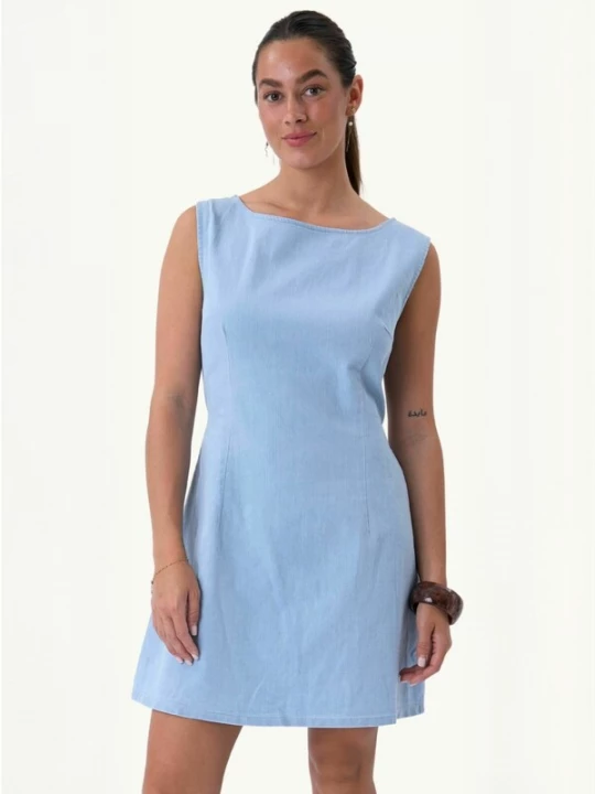Foto van product ITS MAY Jurk ' Laura ' blauw