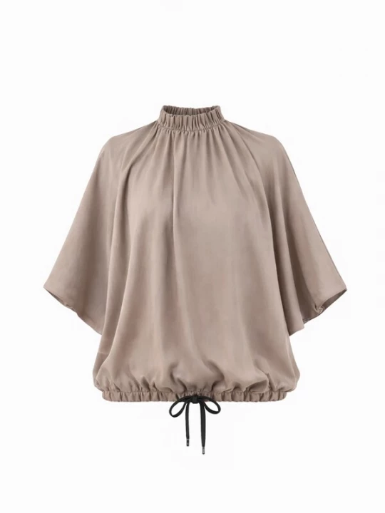 Foto van product IUnique Blouse 'Kimono Blouse' grijs