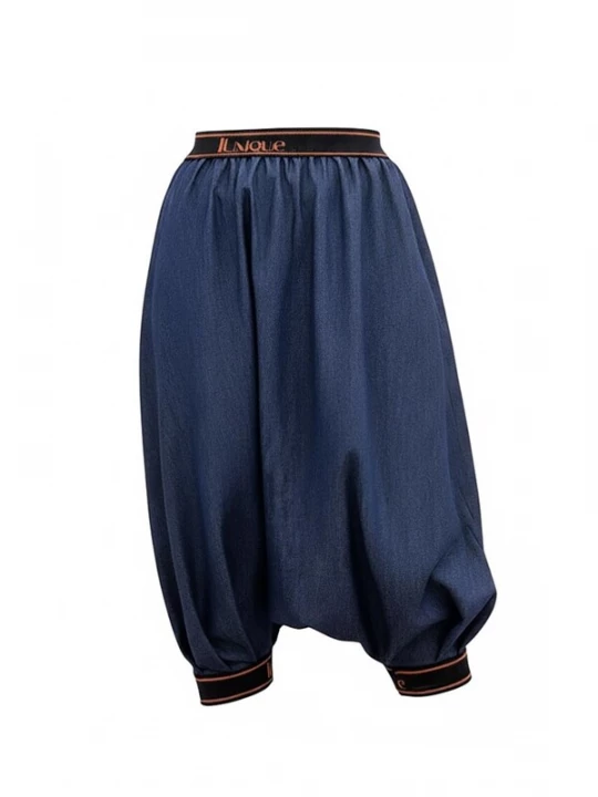 Foto van product IUnique Rok 'Pirate' blauw denim