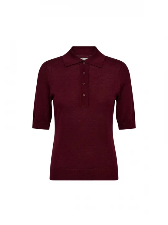 Foto van product Ivy Copenhagen Shirt 'Essex' bourgogne