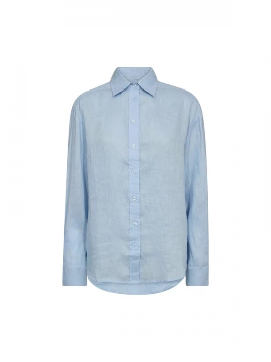 Foto van product Ivy Copenhagen Shirt ' IVY-Matti ' lichtblauw