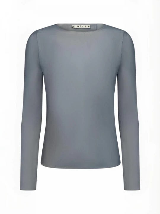 Foto van product Ivy Copenhagen Shirt ' IVY-Toulle ' grijs