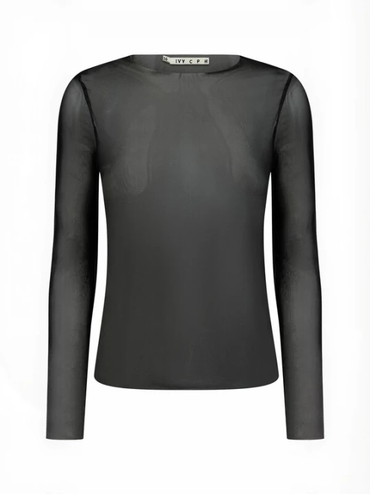 Foto van product Ivy Copenhagen Shirt ' IVY-Toulle ' zwart