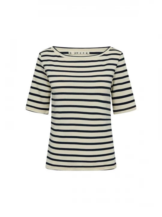 Foto van product Ivy Copenhagen Top ' IVY-Stix ' wit