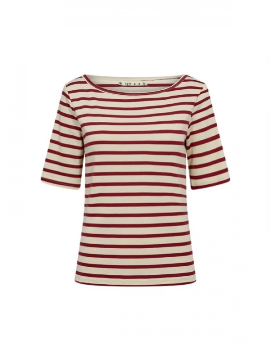 Foto van product Ivy Copenhagen Top ' IVY-Stix ' wit
