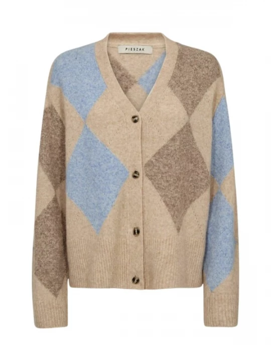 Foto van product Ivy Copenhagen Trui ' Pd-Haley Harlekin ' beige