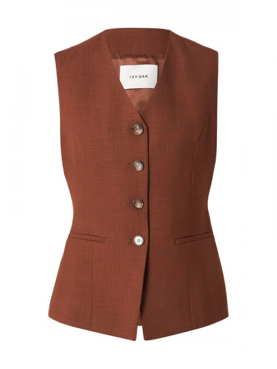 Foto van product IVY OAK Gilet 'JUNIPER ANN' roestbruin IVY & OAK