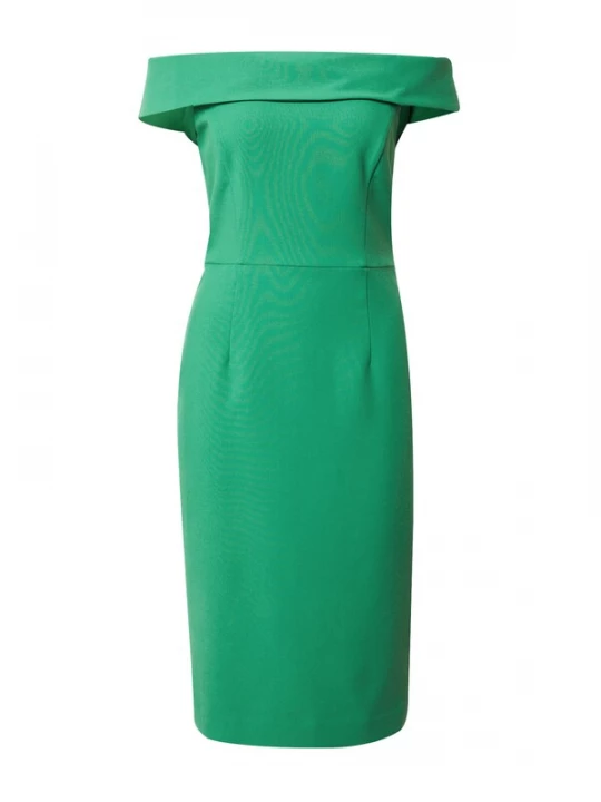 Foto van product IVY OAK Kokerjurk 'MAREN' grasgroen IVY & OAK
