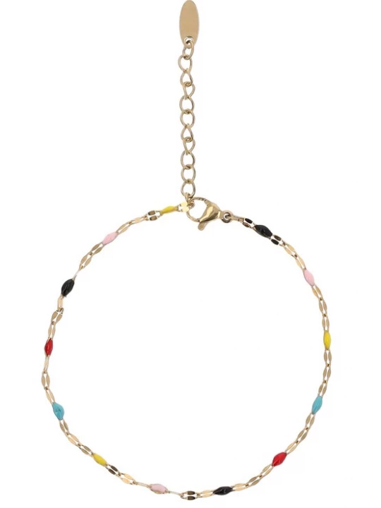 Foto van product IZIA Armband goud / gemengde kleuren
