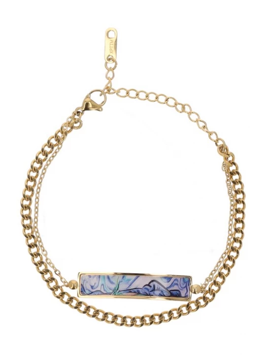Foto van product IZIA Armband goud / gemengde kleuren