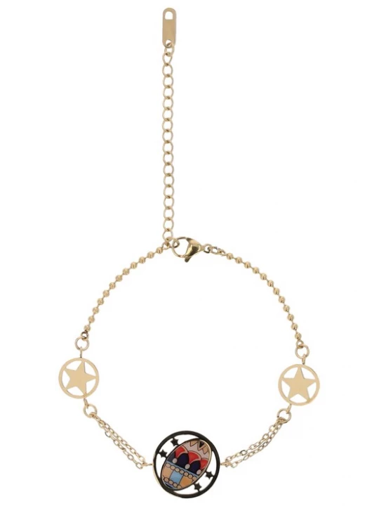 Foto van product IZIA Armband goud / zwart