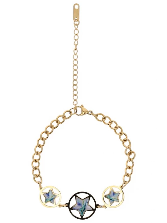 Foto van product IZIA Armband goud / zwart