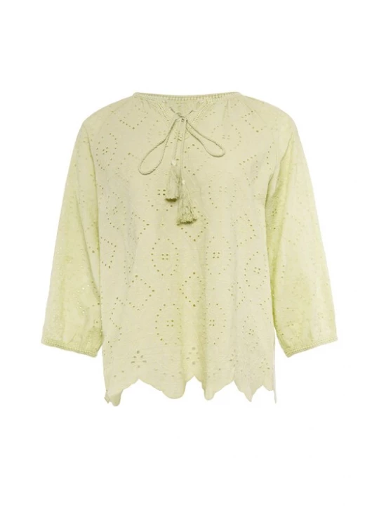 Foto van product IZIA Blouse lichtgroen