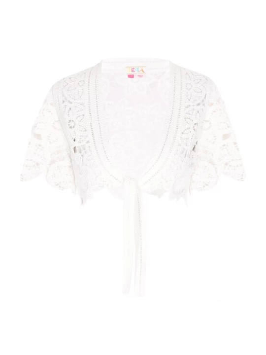 Foto van product IZIA Bolero 'Spring Summer' offwhite