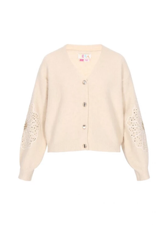 Foto van product IZIA Gebreid vest beige
