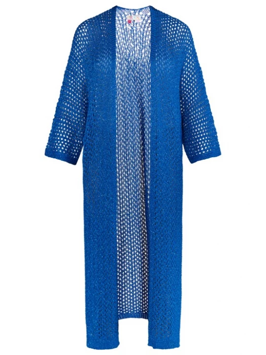 Foto van product IZIA Gebreid vest blauw