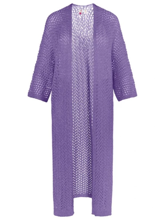 Foto van product IZIA Gebreid vest lila