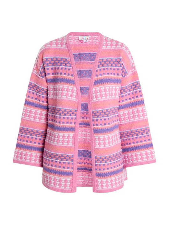 Foto van product IZIA Gebreid vest lila / pink / rosé