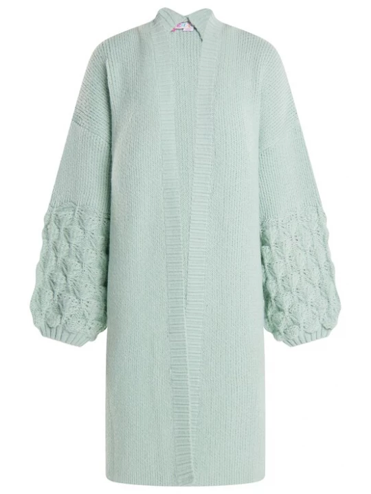 Foto van product IZIA Gebreid vest mintgroen