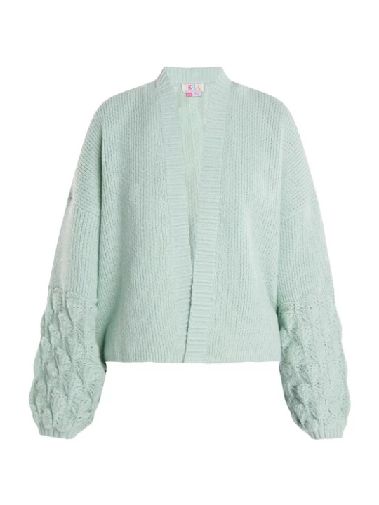 Foto van product IZIA Gebreid vest mintgroen