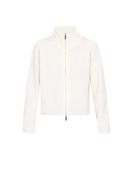 Foto van product IZIA Gebreid vest offwhite