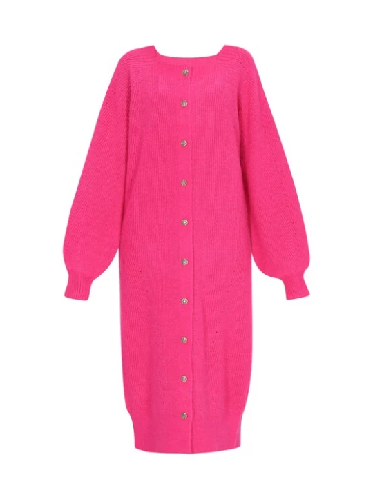 Foto van product IZIA Gebreid vest pink