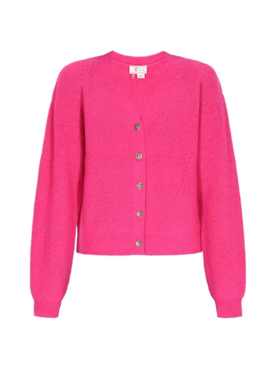 Foto van product IZIA Gebreid vest pink