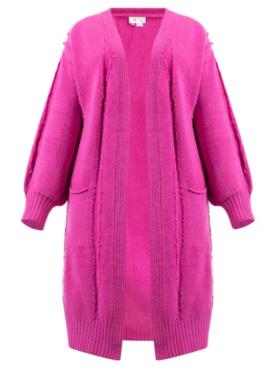 Foto van product IZIA Gebreid vest pink