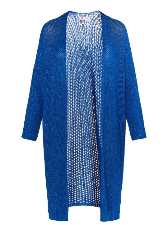 Foto van product IZIA Gebreid vest royal blue / koningsblauw